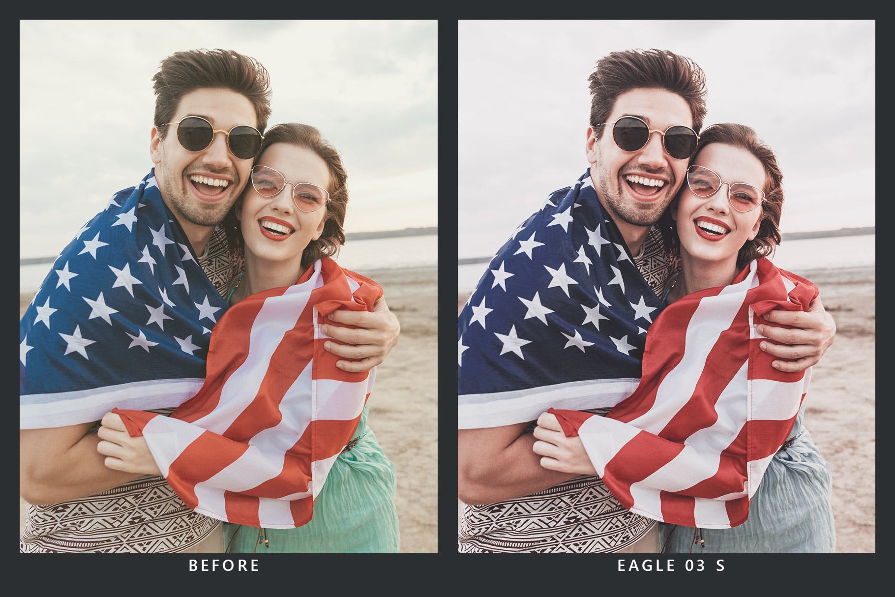 Luts调色预设-20个美国风格lr+视频调色滤镜 America Lightroom Presets & LUTs插图8