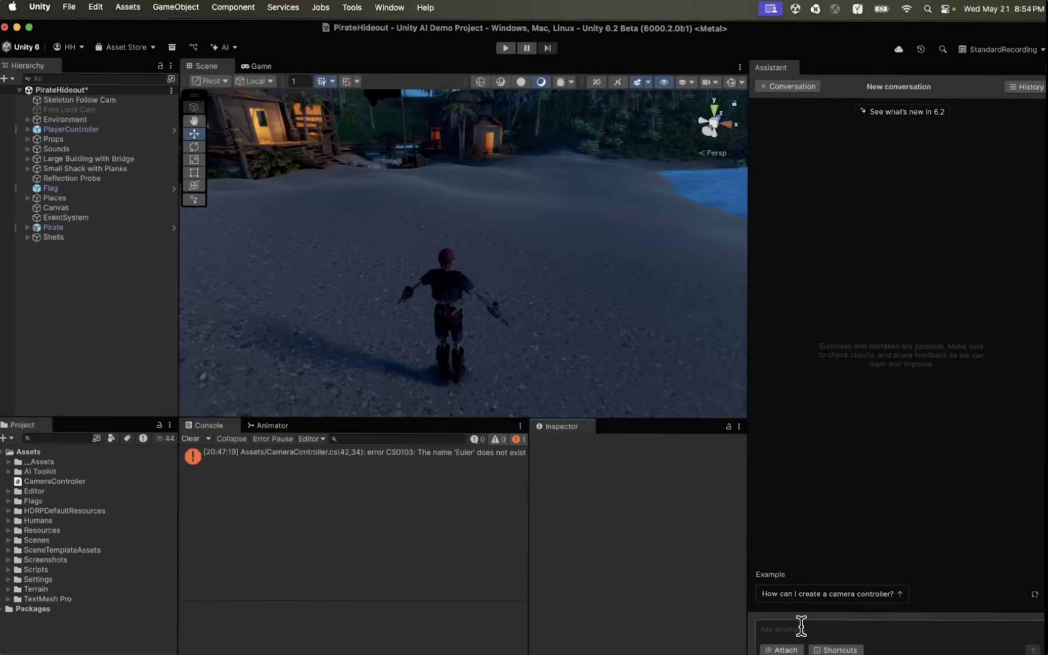 重磅发布！Unity AI 正式登陆 Unity 6.2，游戏开发的未来已来！