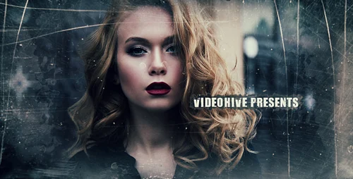 脏乱风格电影开场Cinema Grunge预告片AE模板