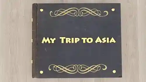 3D立体旅行故事书AE动画模板