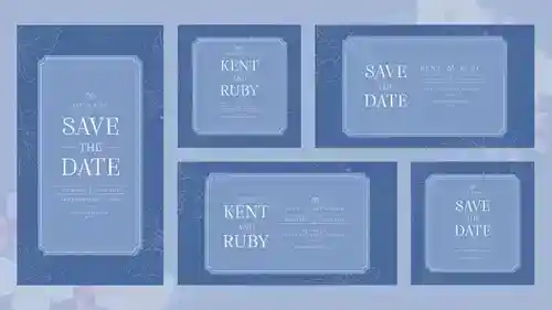 邂逅永恒之约：璀璨印度教婚礼请柬动态AE模板