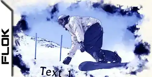 AE模板:墨迹艺术叠加效果 - Ink, Grunge, Sketch插图 AE模板:墨迹艺术叠加效果 - Ink, Grunge, Sketch