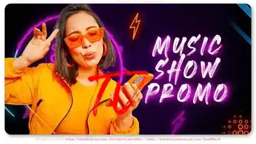 音乐节目电视宣传片AE模板插图 音乐节目电视宣传片AE模板