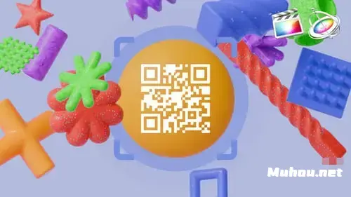 fcpx简洁时尚的3D标志展示模板