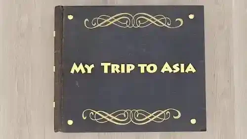 3D立体旅行故事书AE动画模板