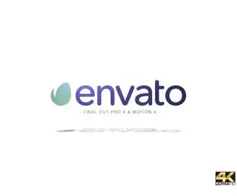 MotionFCPX模板的干净LOGO标志显示